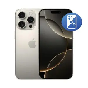 iPhone 16 Pro menjava zadnjega stekla - servis iRepair